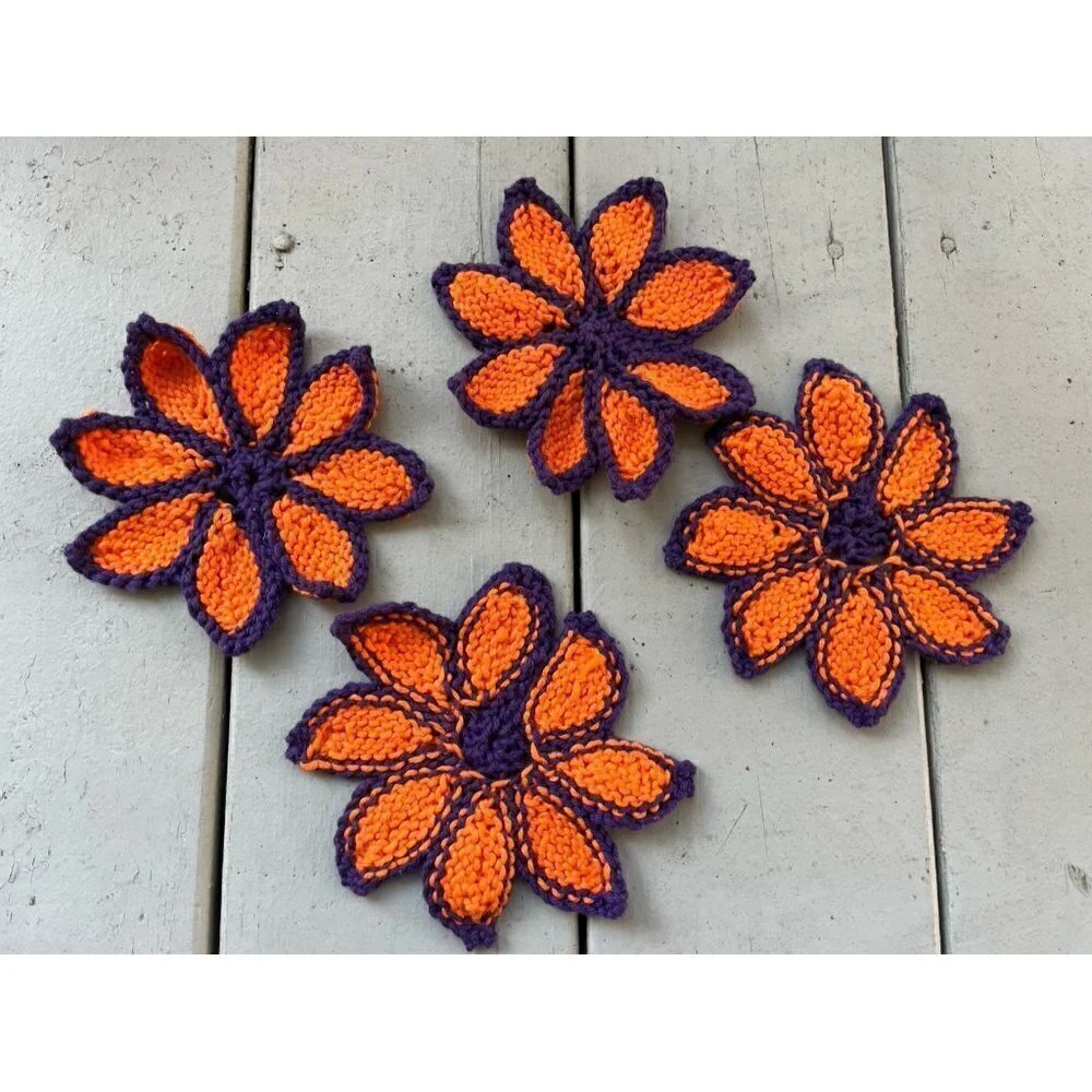 Handmade Flower Coasters